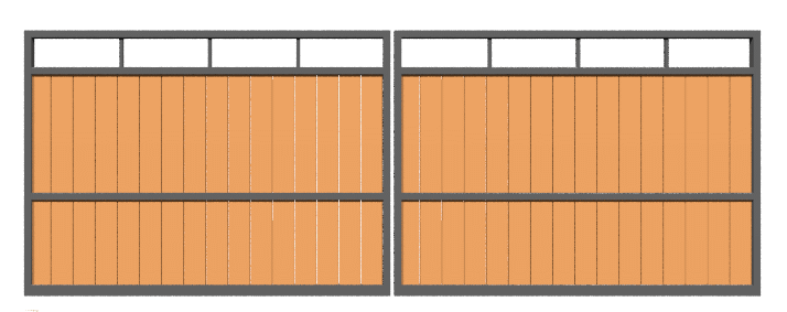 Rectangular gate sample