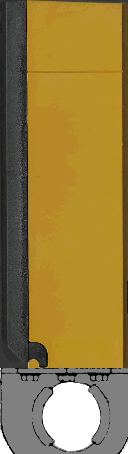 E3K dual-beam photo-eye face
