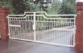 Driveway gate example